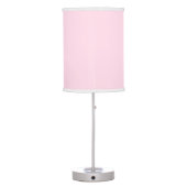 Personalized Magical Pink Glitter Unicorn Face  Table Lamp (Back)