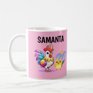 Personalized Magical Rooster Mug