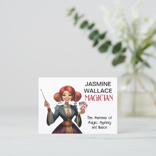 Personalized Magicians Business Card