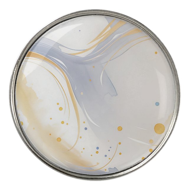 Personalized Magnetic Best Golder Golf Ball Marker (Front)