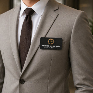 Personalized Magnetic Company Employee Name Tag