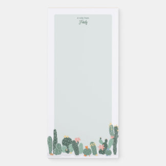 Personalized Magnetic Notepad - Cactus #2