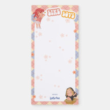 Personalized Magnetic Notepad - Cute #2