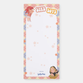 Personalized Magnetic Notepad - Cute #2