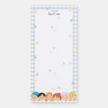 Personalized Magnetic Notepad - Cute #3