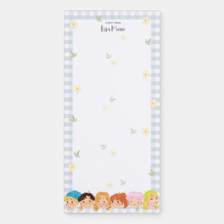 Personalized Magnetic Notepad - Cute #3