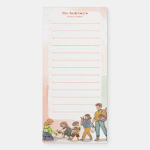 Personalized Magnetic Notepad - Grocery #1