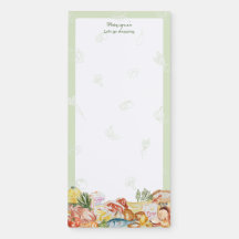 Personalized Magnetic Notepad - Grocery #2