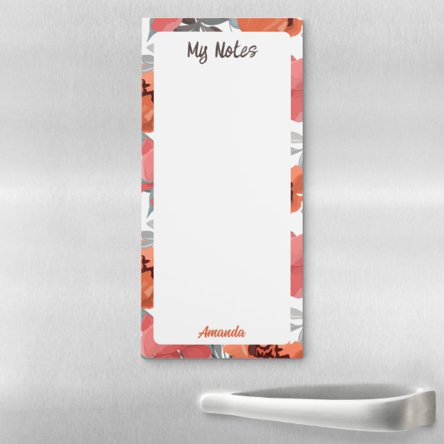 Personalized Magnetic Shopping List Notepad    (In Situ)