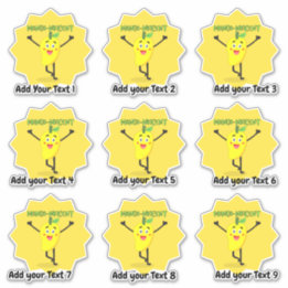 Personalized Magnificent Teacher Reward Sticker