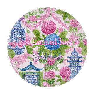 Personalized Mahjong Bams Cracks and Snacks Cutting Board