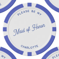 Personalized Maid of Honor Proposal