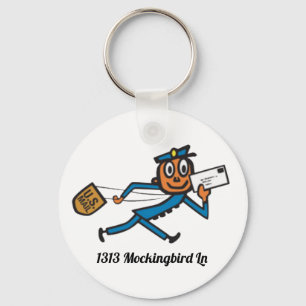 Personalized Mailbox Keychain