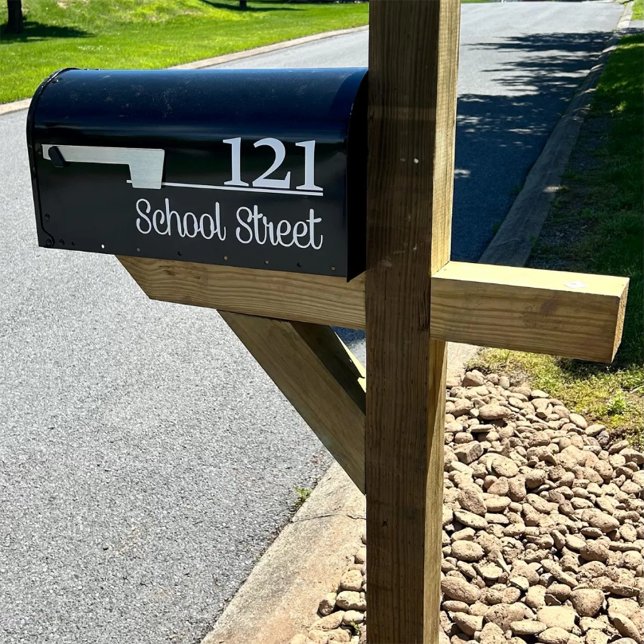 Personalized Mailbox Number and Address Sticker (Creator Uploaded)