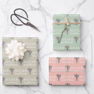 Personalized Mailbox Number Wrapping Paper Sheets