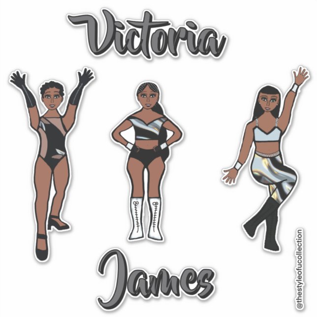 Personalized Majorette Silver Black Twist #1 Sticker (Front)