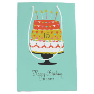 Personalized Make a Wish Medium Gift Bag