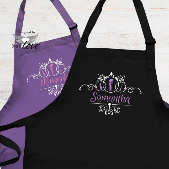 Personalized Makeup Artist Apron Zazzle