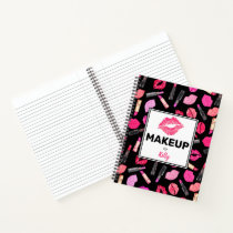 Personalized Makeup Artist Watercolor Makeup Noteb Notebook