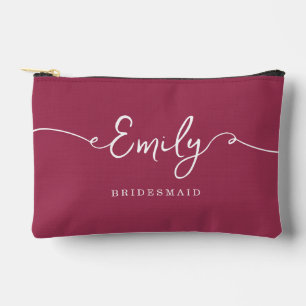 Personalized Makeup Bag Bridesmaid Gifts
