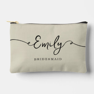 Personalized Makeup Bag Bridesmaid Gifts
