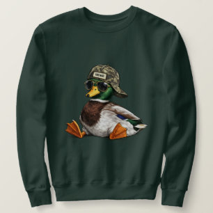 Personalized Mallard Duck — Funny Valentine’s Day Sweatshirt