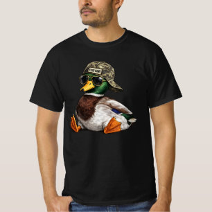 Personalized Mallard Duck — Funny Valentine’s Day T-Shirt