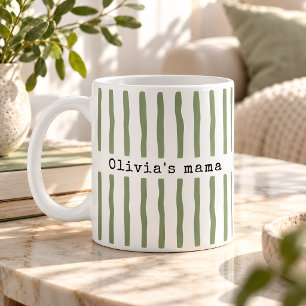 Personalized Mama Mug Custom Kids Name