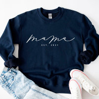 Personalized Mama Sweatshirt