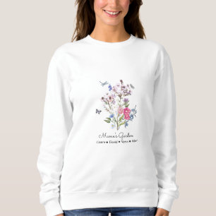 Personalized Mama's Garden Sweatshirt