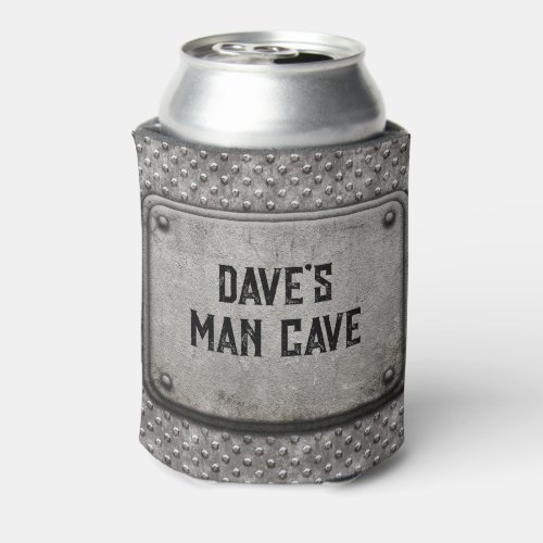 Personalized Man Cave Can Cooler