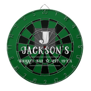 Personalized Man Cave Custom Bar Name Dart Board