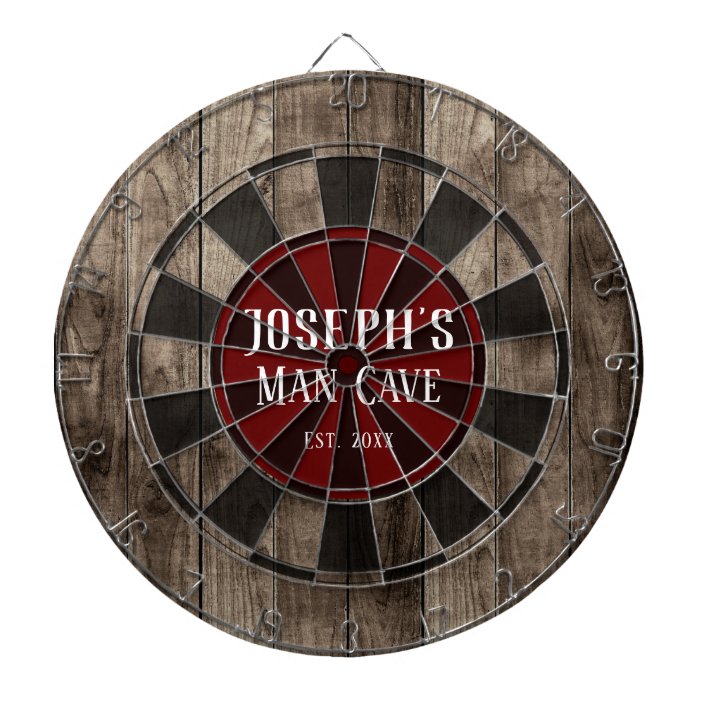 Personalized Man Cave Dart Board