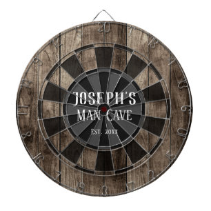 Personalized Man Cave Dart Board