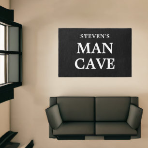 Personalized Man Cave Rug