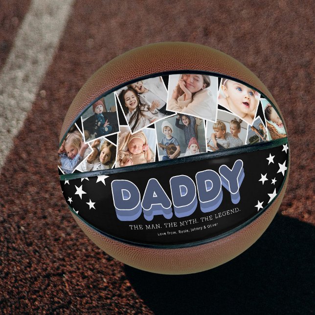Personalized “Man, Myth, Legend” Dad Basketball (Creator Uploaded)