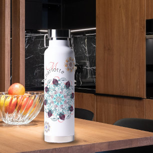 Personalized mandala wonder water bottle