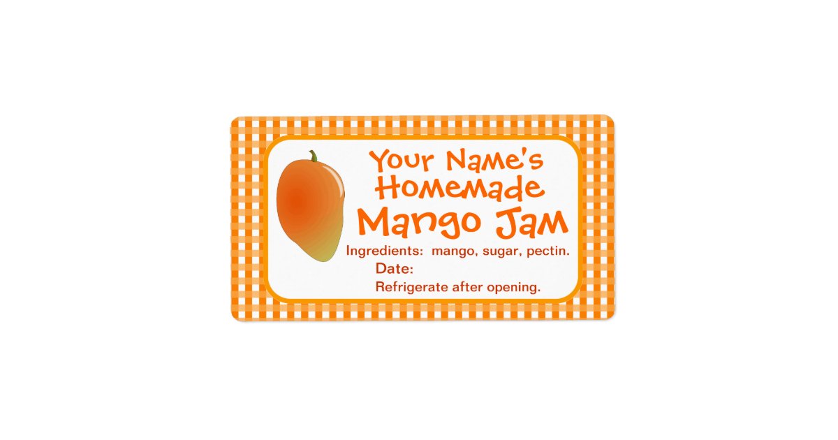 Jam jar wedding labels