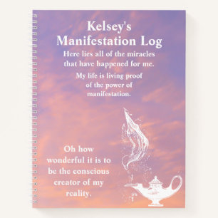 Personalized Manifestation Journal