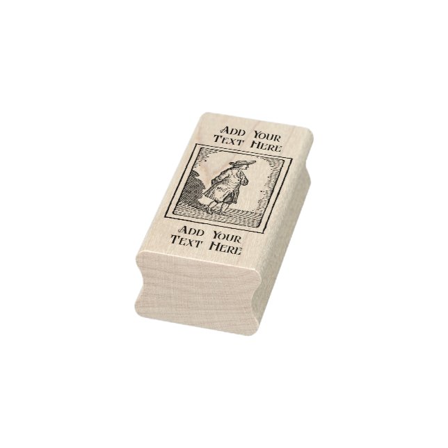 Personalized Maple Wood Stamp (Stamp)