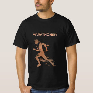 Personalized Marathon Runner Gift T-Shirt