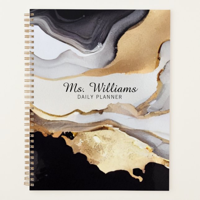 Personalized Marble Design Planner (Front)