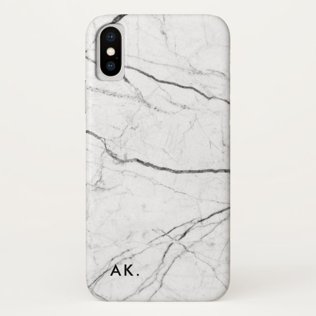 Personalized Marble iPhone X Case | CaseMate (Back)