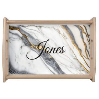 Personalized Marble Serving Tray