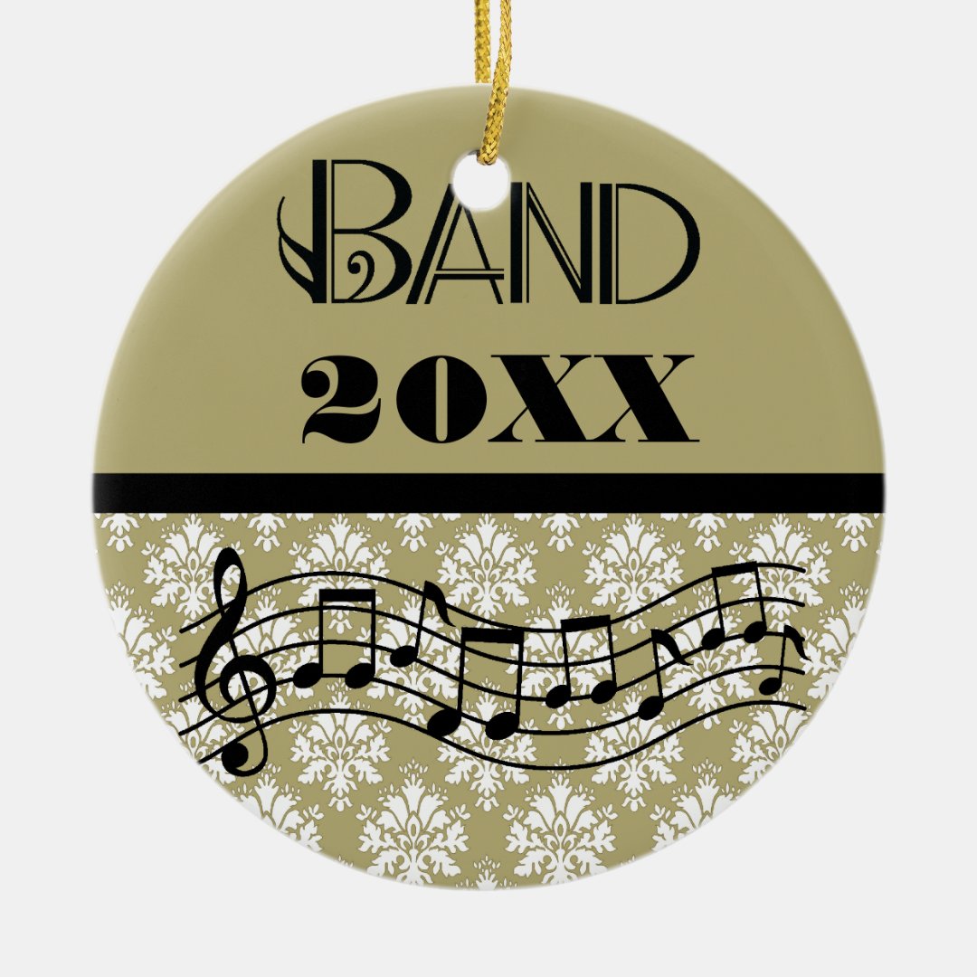 Personalized Marching Band Music Ornament Zazzle