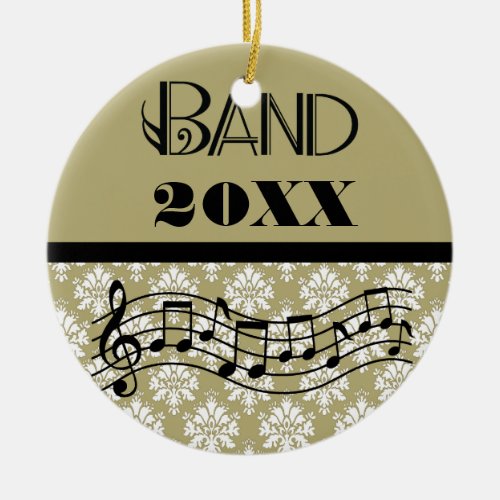 Personalized Marching Band Music Ornament