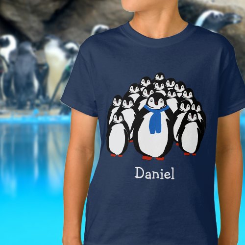 Personalized Marching Penguins T_Shirt