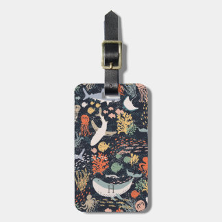 Personalized | Marine Life Luggage Tag