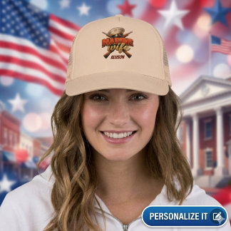 Personalized Marine Wife Trucker Hat
