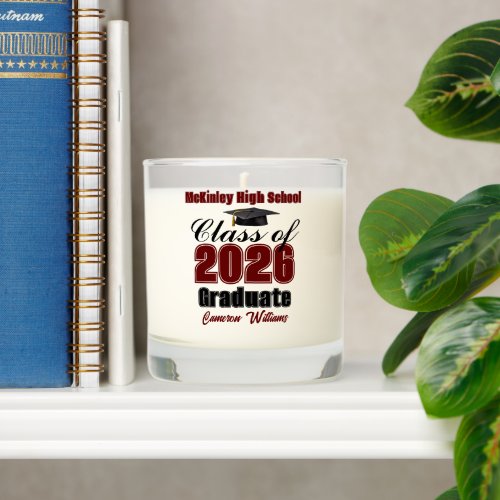 Personalized Maroon Class of 2026 Graduation